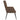 Scaun de relaxare, maro, material textil