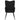 Scaun de relaxare, negru, material textil