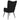 Scaun de relaxare, negru, material textil