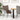 Scaun de relaxare, gri taupe, material textil