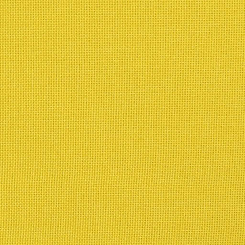 Scaun balansoar, galben muștar, material textil
