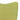 Scaun balansoar cu taburet, verde, textil