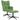 Scaun de relaxare cu taburet, verde deschis, catifea
