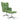 Scaun de relaxare cu taburet, verde deschis, catifea