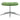 Scaun de relaxare cu taburet, verde deschis, catifea