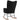 Scaun balansoar, negru, catifea