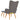 Scaun de relaxare cu taburet, textil, petice