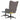 Scaun de relaxare cu taburet, textil, petice