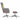 Scaun de relaxare cu taburet, textil, petice