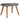 Scaun balansoar cu taburet, mozaic, material textil