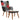 Scaun de relaxare cu taburet, material textil, petice