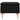 Scaun cu picioare din lemn, negru, material textil