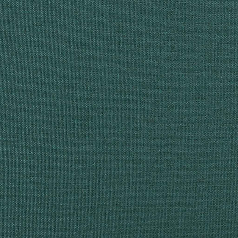 Scaun cu picioare din lemn, verde închis, material textil