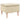 Scaun cu picioare din lemn, crem, material textil