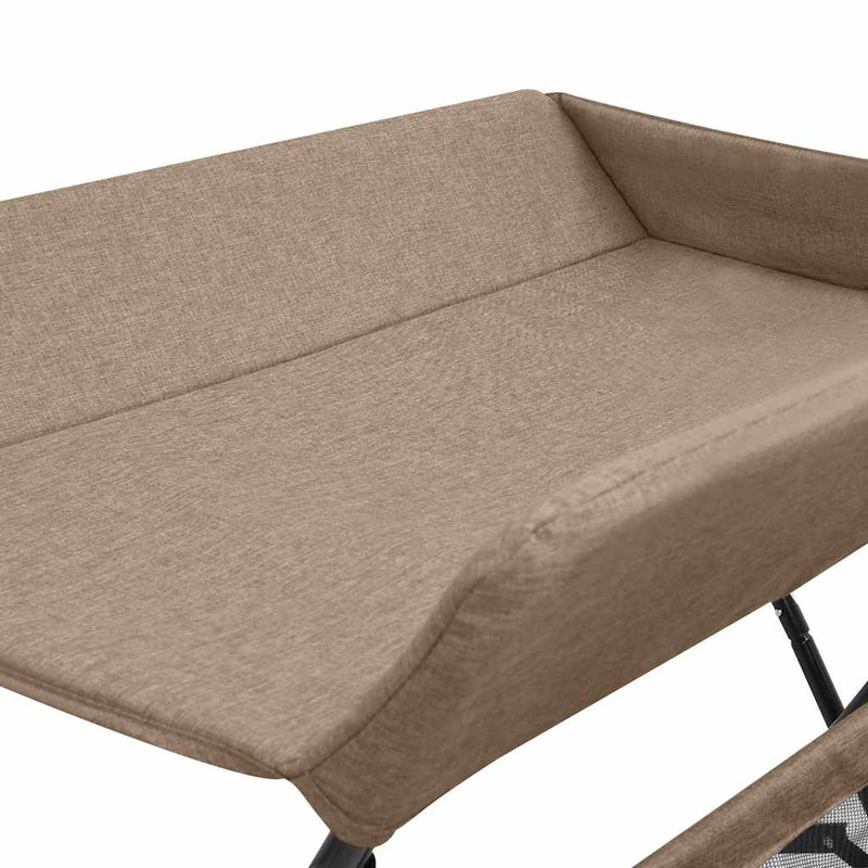 Masă de schimbat bebeluș, gri taupe, fier