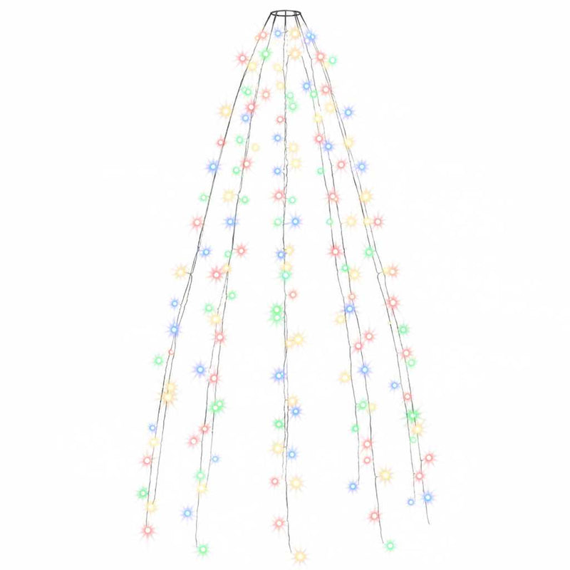 Instalație brad de Crăciun cu 180 LED-uri colorate 180 cm