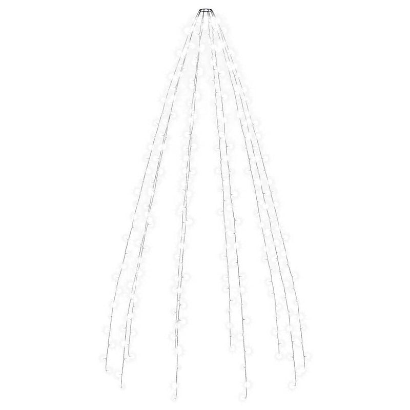 Instalație brad de Crăciun cu 300 LED-uri, alb rece, 300 cm