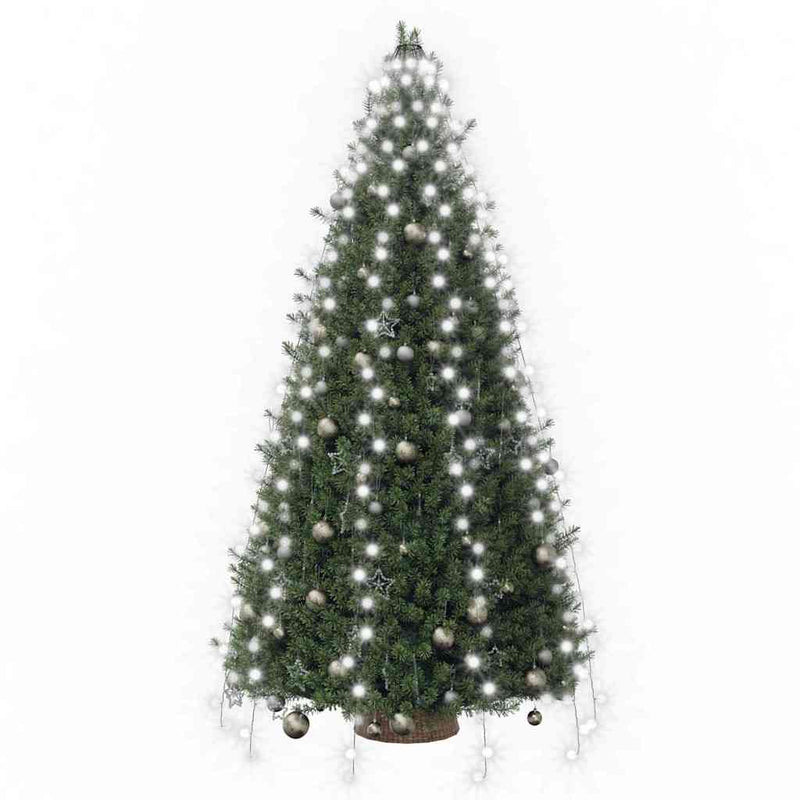 Instalație brad de Crăciun cu 300 LED-uri, alb rece, 300 cm