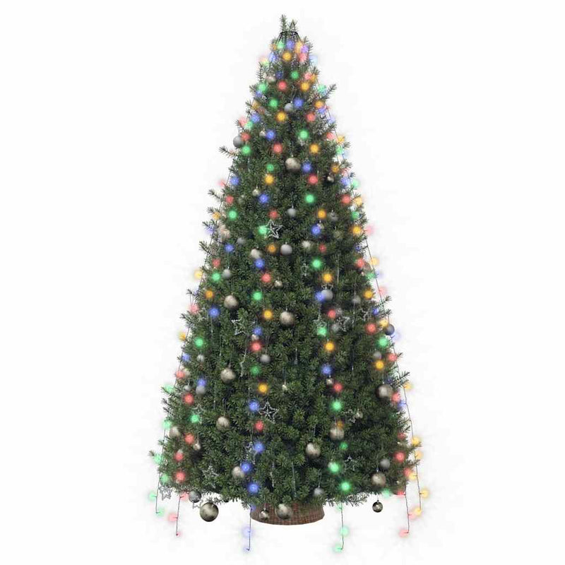 Instalație brad de Crăciun cu 300 LED-uri multicolor 300 cm