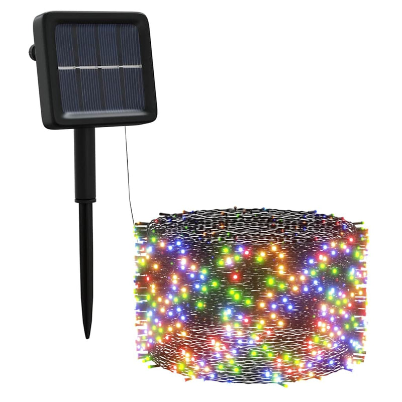 Lumini solare feerice 5 buc 5x200 LED colorat interior/exterior