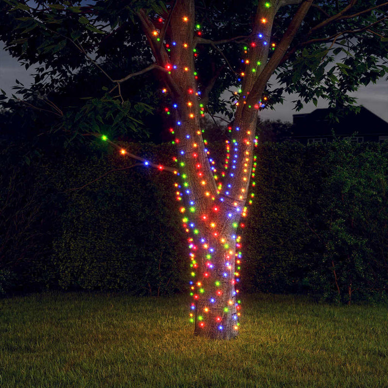 Lumini solare feerice 5 buc 5x200 LED colorat interior/exterior