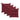 Scaune pliante cu perne, 4 buc., lemn masiv de tec