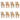 Scaune pliante cu perne, 8 buc., lemn masiv de tec