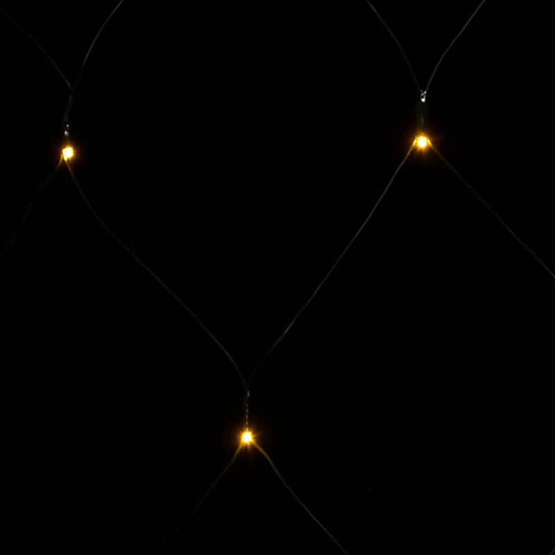 Plasă lumini Crăciun alb cald 4x4 m 544 LED interior/exterior