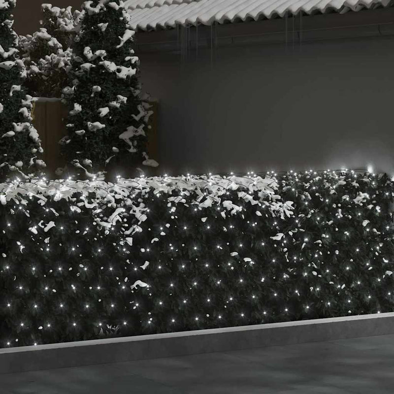 Plasă lumini Crăciun 544 LED alb rece 4x4 m interior/exterior
