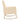 Scaun balansoar, crem, material textil