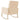 Scaun balansoar, crem, material textil
