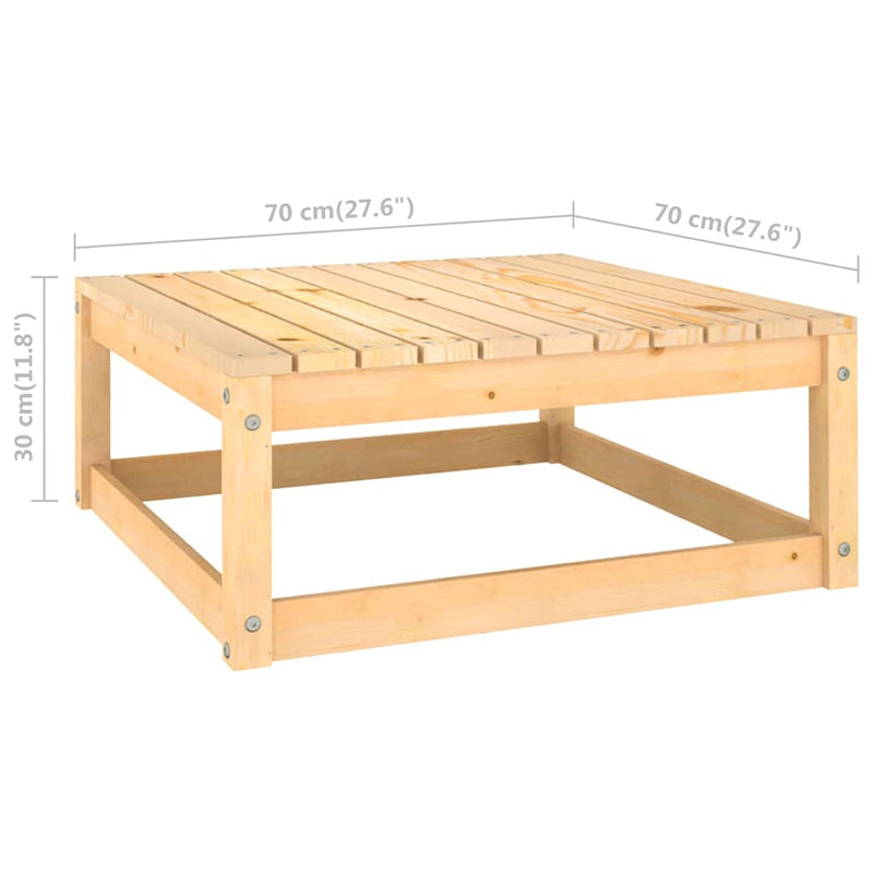 Set mobilier de grădină cu perne, 6 piese, lemn masiv de pin