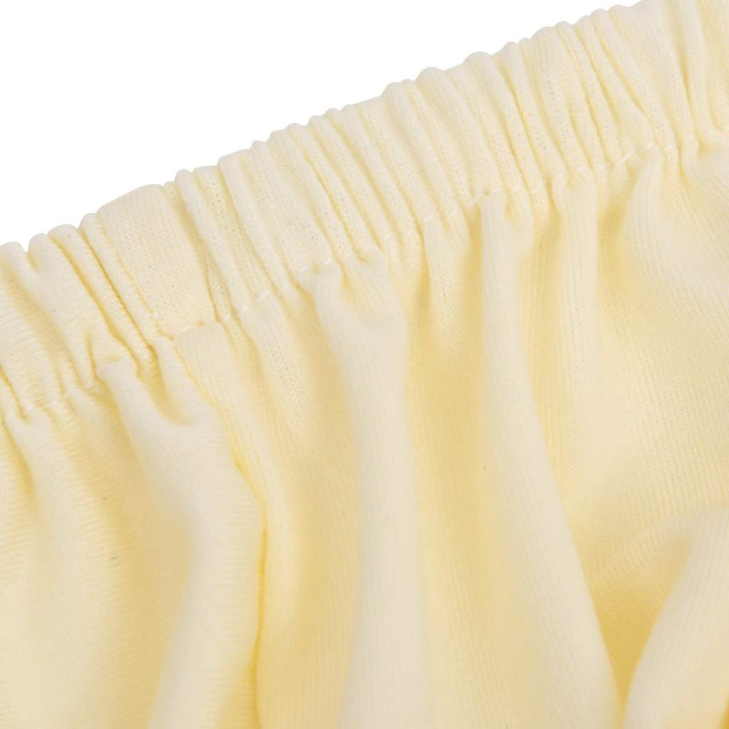 Husă elastică pentru canapea cu 4 locuri poliester jersey crem