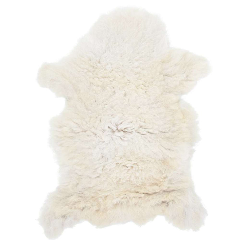 Piele de oaie, crem, (60-70)x(90-100) cm