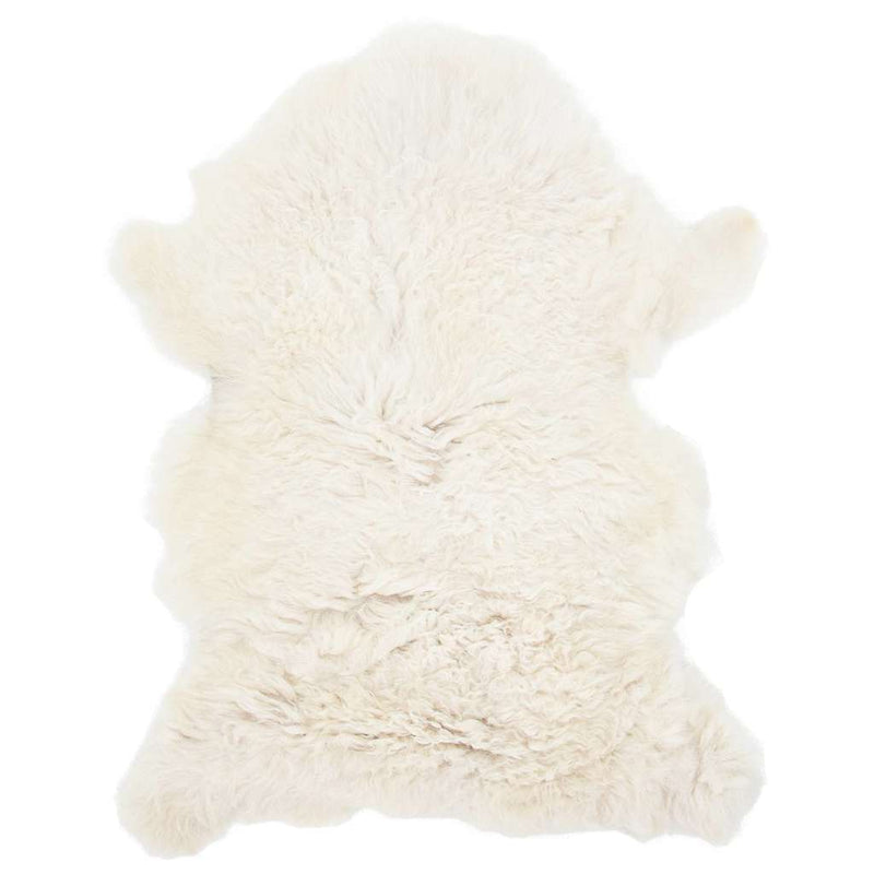 Piele de oaie, crem, (60-70)x(90-100) cm