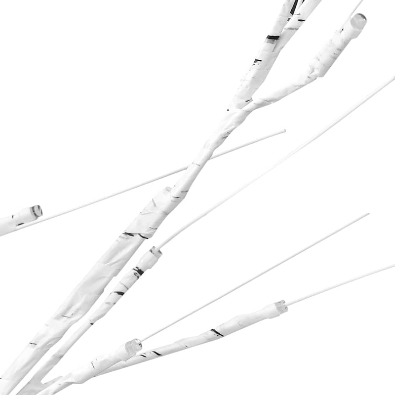 Pom de Crăciun, 200 LED-uri, alb rece, 1,8 m, salcie, int./ext.