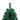 Jumătate brad Crăciun artificial cu set globuri verde 210 cm