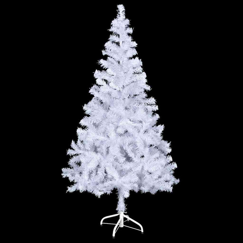 Brad de Crăciun pre-iluminat cu globuri, 150 cm, 380 de ramuri
