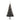 Brad Crăciun pre-iluminat cu set globuri, negru, 150 cm, PVC