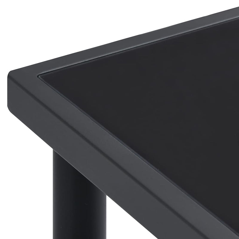 Set mobilier de exterior, 5 piese, oțel