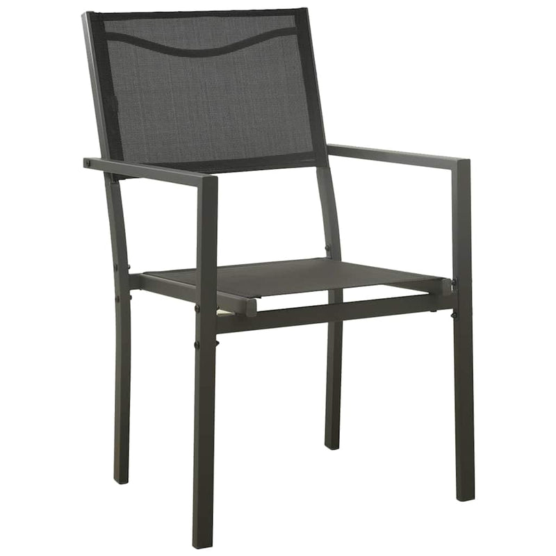 Set mobilier de exterior, 5 piese, oțel