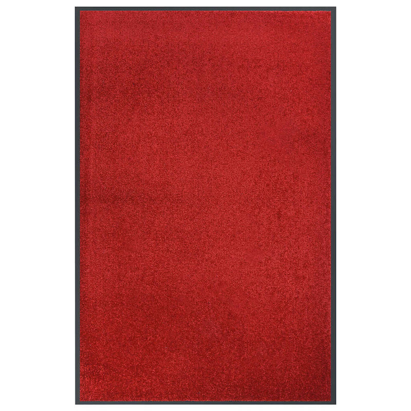 Covoraș de ușă, roșu, 80x120 cm