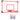 Set panou de baschet cu montare pe perete, 5 piese