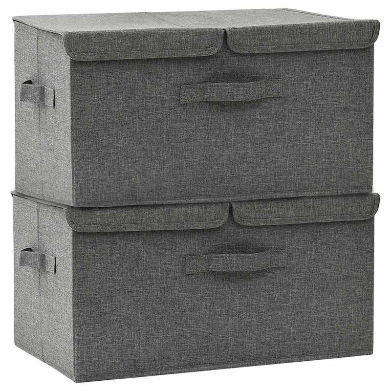 Cutii de depozitare Material textil nețesut Antracit