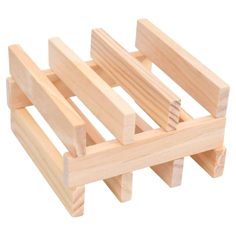 Set bloc de construit din lemn, 150 de bucăți, lemn masiv pin