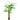 Bananier artificial cu ghiveci, verde, 300 cm