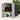 Șopron grădină/montaj perete antracit 118x194x178 cm oțel