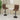 Scaune de bar, 2 buc., maro, material textil