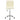 Scaun de birou pivotant, crem, material textil