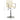 Scaun de bar, crem, material textil